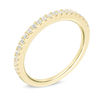 Thumbnail Image 1 of Vera Wang Love Collection 1/4 CT. T.W. Diamond Wedding Band in 14K Gold