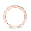 Thumbnail Image 2 of Vera Wang Love Collection 1/4 CT. T.W. Diamond Wedding Band in 14K Rose Gold