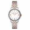 Thumbnail Image 1 of Ladies' Bulova Diamond Accent Two-Tone Watch with White Dial (Model: 96R182)