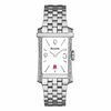 Thumbnail Image 1 of Ladies' Bulova Diamond Accent Watch with Rectangular White Dial (Model: 96R187)