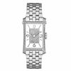 Thumbnail Image 0 of Ladies' Bulova Diamond Accent Watch with Rectangular White Dial (Model: 96R188)