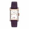 Thumbnail Image 0 of Ladies' Bulova Diamond Accent Two-Tone Strap Watch with Rectangular White Dial (Model: 98R197)