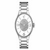 Thumbnail Image 1 of Ladies' Bulova Diamond Accent Watch with White Oval Dial (Model: 96R193)