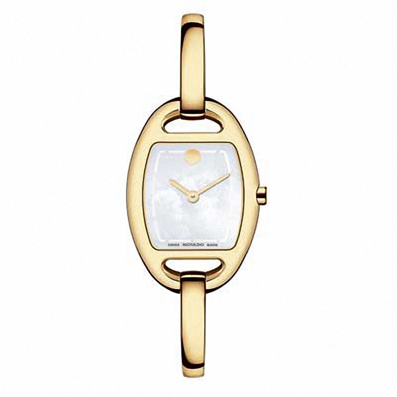 Main Image 1 of Ladies' Movado Miri Gold-Tone Bangle Watch (Model: 606608)