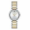Thumbnail Image 1 of Ladies' Movado Concerto Museum® Dial Two-Tone Watch (Model: 606703)