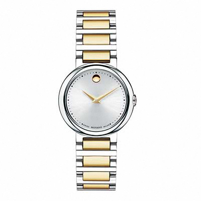 Main Image 1 of Ladies' Movado Concerto Museum® Dial Two-Tone Watch (Model: 606703)