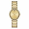 Thumbnail Image 0 of Ladies' Movado Concerto Museum® Dial Gold-Tone Watch (Model: 606704)