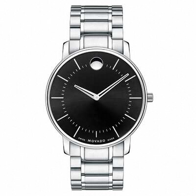 Men S Movado Tc Thin Watch Model 606687 Movado Watches Zales