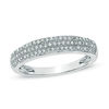 Thumbnail Image 0 of 1/5 CT. T.W. Diamond Triple Row Wedding Band in Sterling Silver