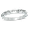 Thumbnail Image 1 of 1/10 CT. T.W. Diamond Band in Sterling Silver