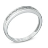 Thumbnail Image 1 of 1/10 CT. T.W. Diamond Band in Sterling Silver
