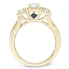 Thumbnail Image 2 of Vera Wang Love Collection 1-1/2 CT. T.W. Emerald-Cut Diamond Three Stone Ring in 14K Gold