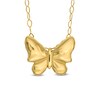 Thumbnail Image 1 of TEENYTINY® Butterfly Pendant in 10K Gold - 17"