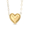 Thumbnail Image 1 of TEENYTINY® Heart Pendant in 10K Gold - 17"