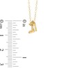 Thumbnail Image 1 of TEENYTINY® High-Heel Pendant in 10K Gold - 17"