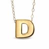 Thumbnail Image 1 of TEENYTINY® Initial "D" Pendant in 10K Gold - 17"