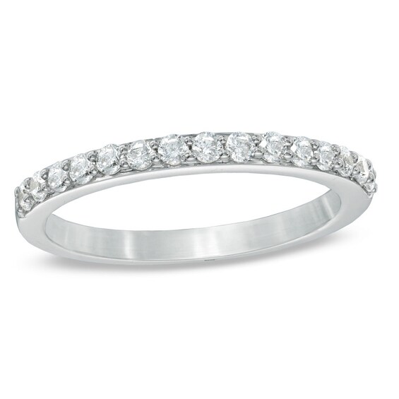 Celebration LuxÂ® 3/8 CT. T.w. Certified Diamond Anniversary Band in 14K White Gold (I/Si2)