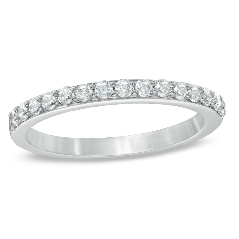 Celebration Lux® 3/8 CT. T.W. Diamond Anniversary Band in 14K White Gold (I/SI2)