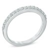 Thumbnail Image 2 of Celebration Lux® 3/8 CT. T.W. Certified Diamond Anniversary Band in 14K White Gold (I/SI2)