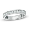 Thumbnail Image 0 of 3/8 CT. T.W. Diamond Anniversary Band in Sterling Silver