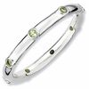 Thumbnail Image 0 of Stackable Expressions™ Peridot Station Ring in Sterling Silver