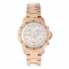 Thumbnail Image 1 of Men's Invicta Specialty Chronograph Rose-Tone Watch with Mother-of-Pearl Dial (Model: 14847)