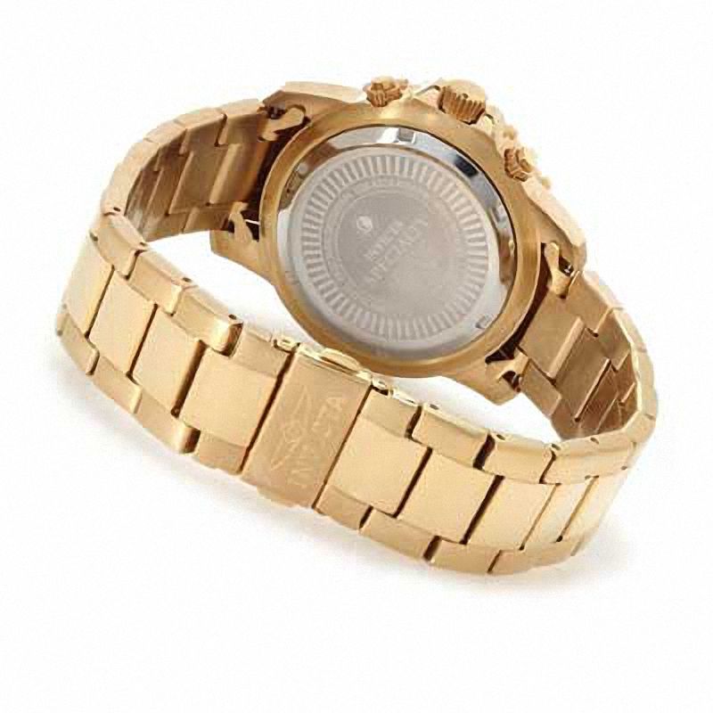 Main Image 2 of Men's Invicta Specialty Chronograph Gold-Tone Watch with Mother-of-Pearl Dial (Model: 14848)