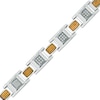 Thumbnail Image 1 of 3/4 CT. T.W. Diamond Cable Bracelet in Two-Tone Stainless Steel - 8.5"
