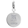 Thumbnail Image 2 of Diamond Accent Sitting Cat Pendant in Sterling Silver