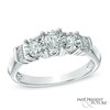 Thumbnail Image 0 of 1/4 CT. T.W. Diamond Three Stone Engagement Ring in 10K White Gold