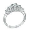 Thumbnail Image 2 of 1/4 CT. T.W. Diamond Three Stone Engagement Ring in 10K White Gold