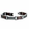 Thumbnail Image 1 of Men's Cable Bracelet in Brown IP Stainless Steel - 8.5"
