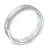 Thumbnail Image 2 of Diamond Accent Edged Anniversary Band in 10K White Gold