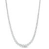 Thumbnail Image 0 of 4 CT. T.W. Composite Diamond Cluster Necklace in 10K White Gold