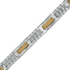 Thumbnail Image 1 of ID Bracelet in Two-Tone Stainless Steel - 8.5"