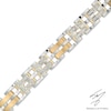 Thumbnail Image 1 of 1 CT. T.W. Diamond Bracelet in Two-Tone Stainless Steel - 8.5"