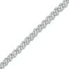 Thumbnail Image 0 of 1/2 CT. T.W. Diamond Wrap Link Bracelet in 10K White Gold