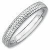 Thumbnail Image 1 of Stackable Expressions™ 3.0mm Cable Ring in Sterling Silver