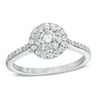 Thumbnail Image 0 of 3/4 CT. T.W. Multi-Diamond Frame Engagement Ring in 14K White Gold