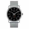 Thumbnail Image 1 of Men's ESQ Movado Capital Mesh Watch with Black Dial (Model: 07301444)