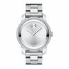 Thumbnail Image 1 of Ladies' Movado Bold® Diamond Accent Watch with Silver-Tone Dial (3600149)