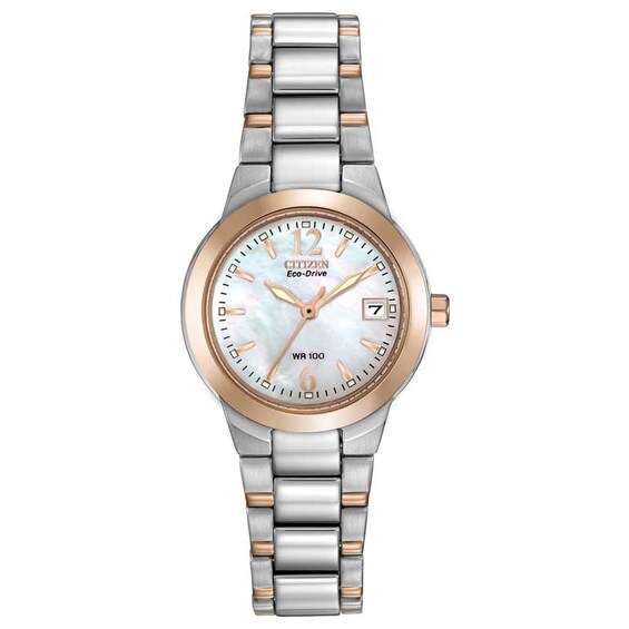 Ladies' Citizen Eco-DriveÂ® Silhouette Watch (Model: Ew1676-52D)