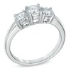 Thumbnail Image 1 of Celebration Ideal 1 CT. T.W. Diamond Three Stone Engagement Ring in 14K White Gold (J/I1)