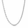 Thumbnail Image 1 of 1.5mm Cable Chain Necklace in 14K White Gold - 20"