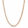 Thumbnail Image 1 of 1.1mm Cable Chain Necklace in 14K Rose Gold - 18"