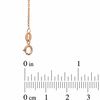 Thumbnail Image 2 of 1.1mm Cable Chain Necklace in 14K Rose Gold - 18"
