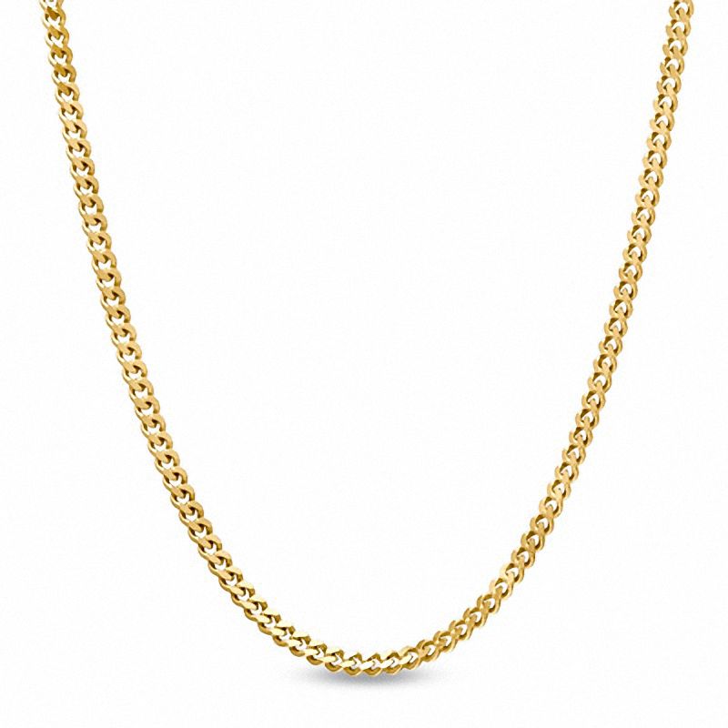 Main Image 1 of 1.0mm Gourmette Chain Necklace in 14K Gold - 18"