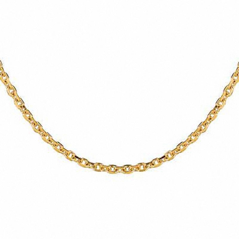 Main Image 1 of 1.5mm Cable Chain Necklace in 14K Gold - 18"