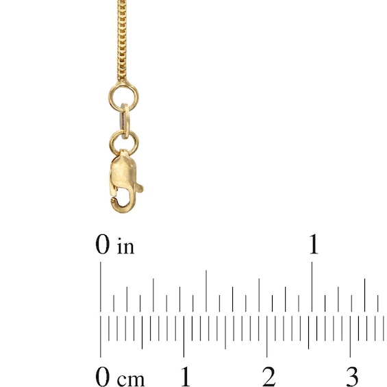 1.1mm Milano Chain Necklace in 14K Gold - 20"