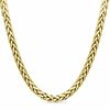 Thumbnail Image 1 of Men's 3.9mm Square Wheat Chain Necklace in 14K Gold - 26"